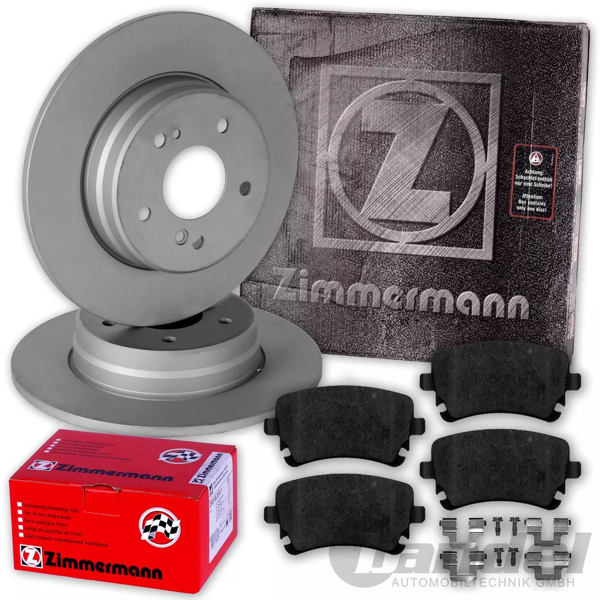 Гальмівні диски та колодки Zimmermann для VW Passat CC (357) 2.0 TSI